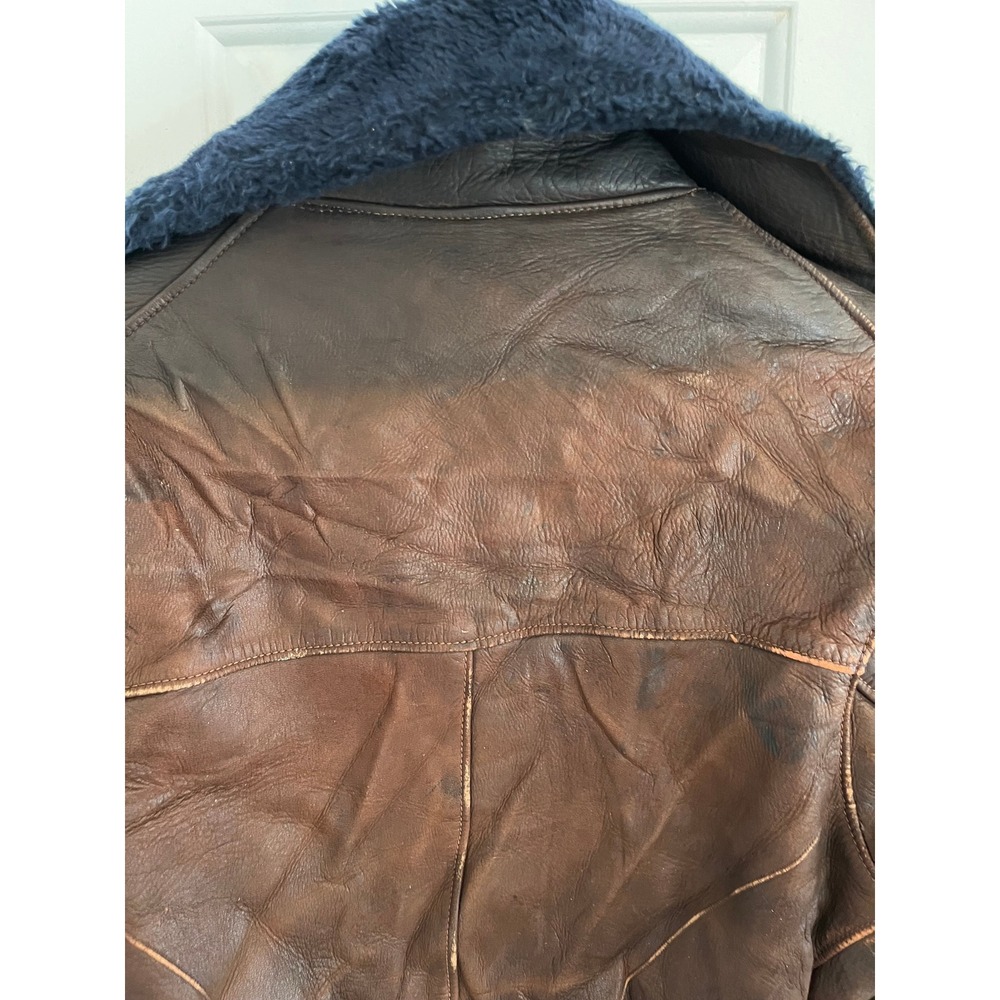 Vintage Leather Ranch Jacket - Picture 7 of 8